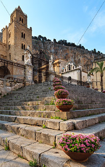 Cefalu town view Sicily, Italy