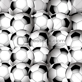 Soccer football closeup background