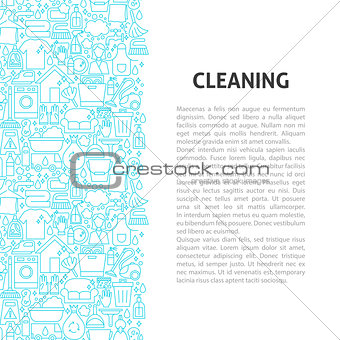 Cleaning Line Pattern Concept