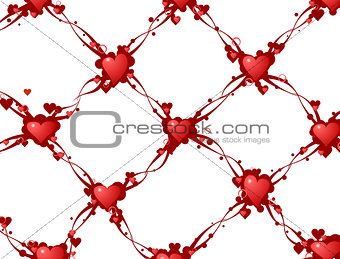 Heart Link Background