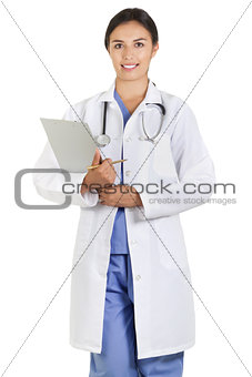 Female healthcare workwer