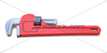 Pipe wrench 3D