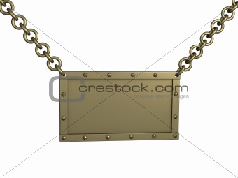 The 3d brass tablet, suspended on circuits