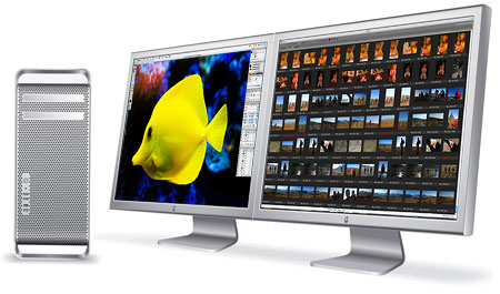 Mac Pro with dual 30 inch Cinema Displays